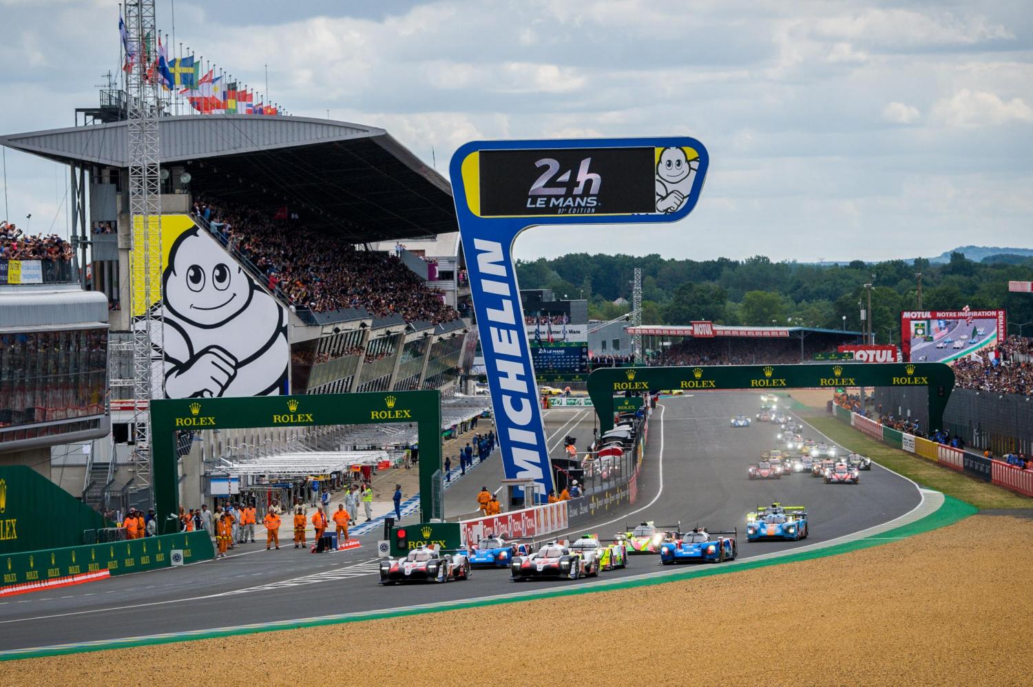Partenza 24 ore di Le Mans Endurance classi campionati organizzatori