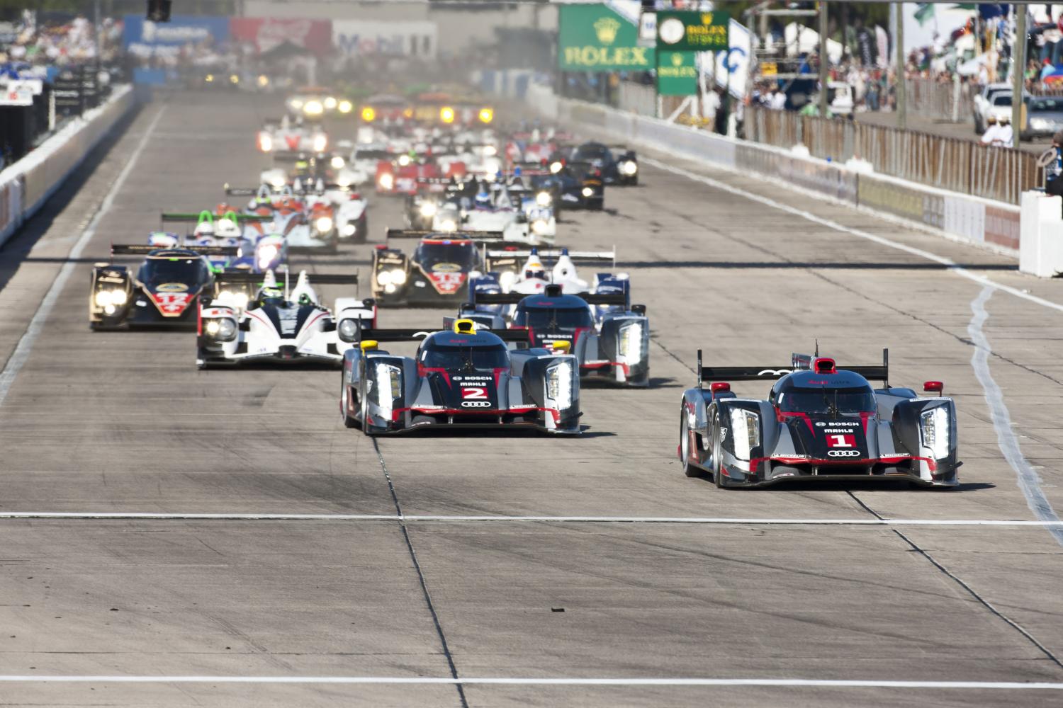 The 2012 12 Hours of Sebring vanguard race of the FIA WEC and IMSA