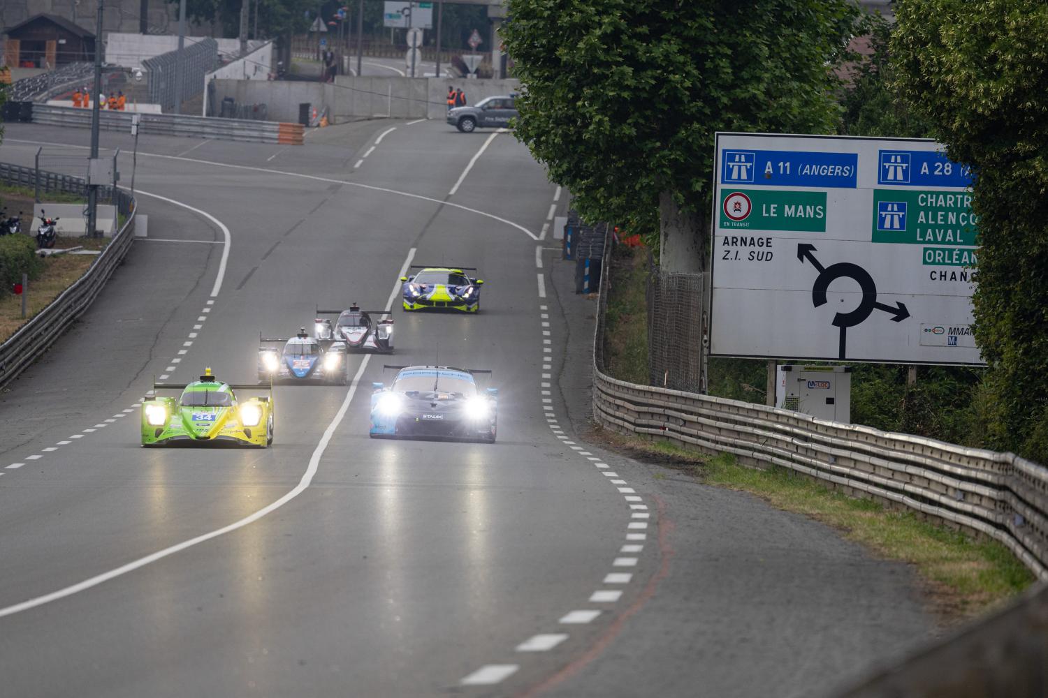 24 Heures du Mans – La ligne droite des Hunaudières, moment de bravoure pour les pilotes
