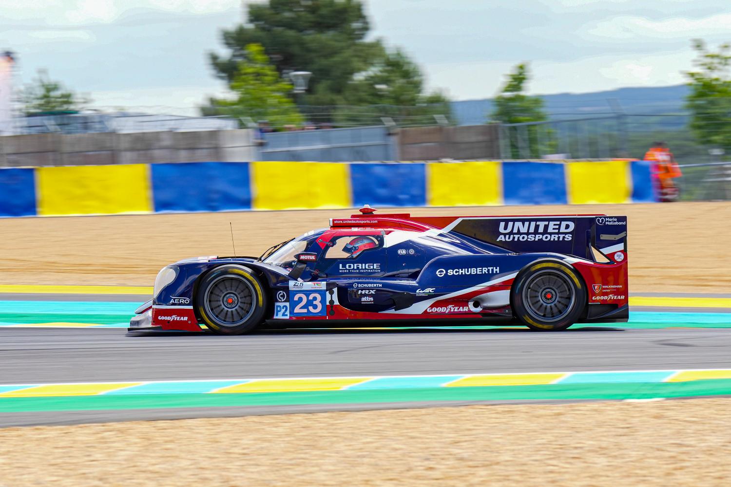2022 24 Hours of Le Mans – United Autosports USA mixing it with the Hypercars in FP1
