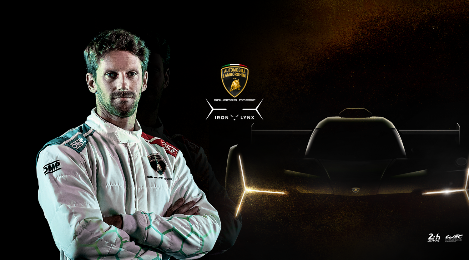 Lamborghini recrute Romain Grosjean comme pilote d’usine