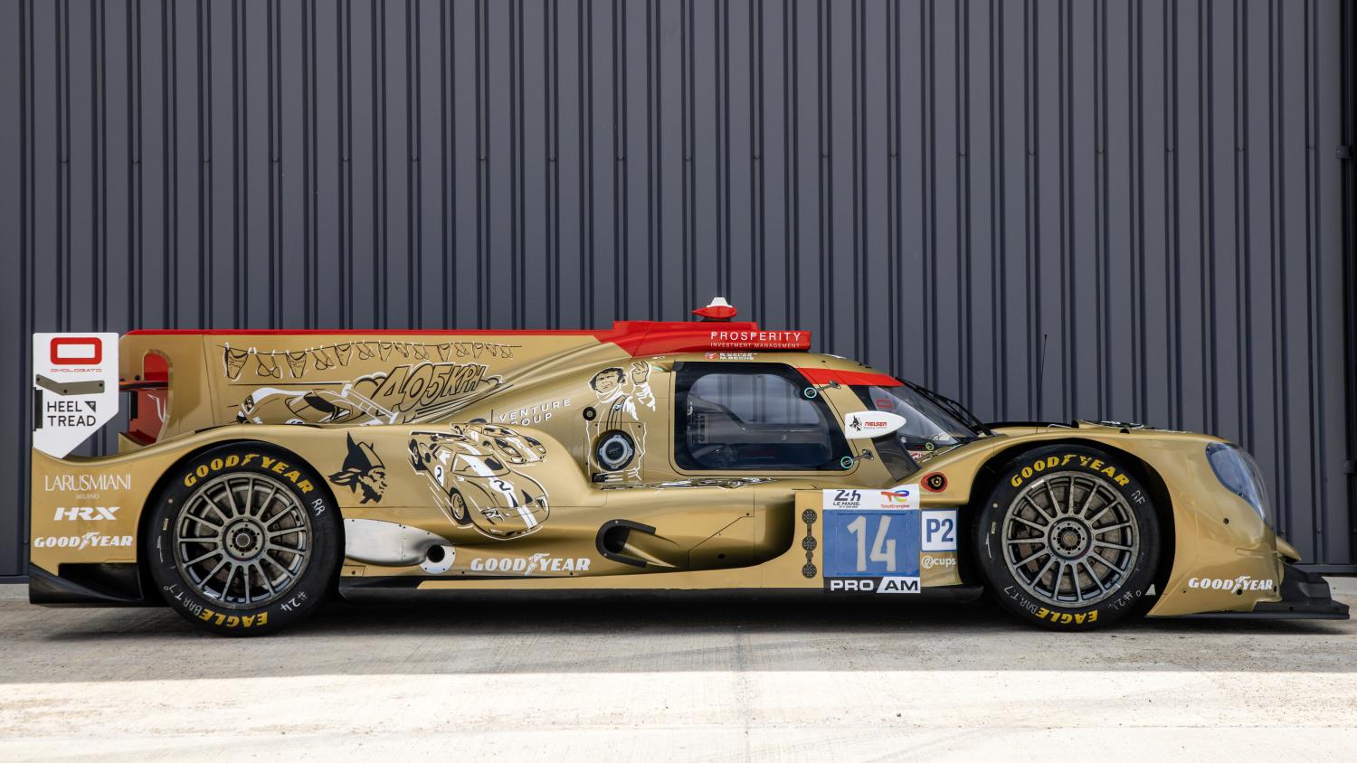 Une livrée sur le thème du Centenaire des 24 Heures du Mans pour Nielsen Racing