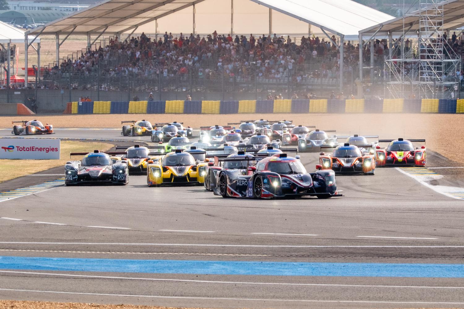 58 voitures sur la grille de départ de Road to Le Mans 2024