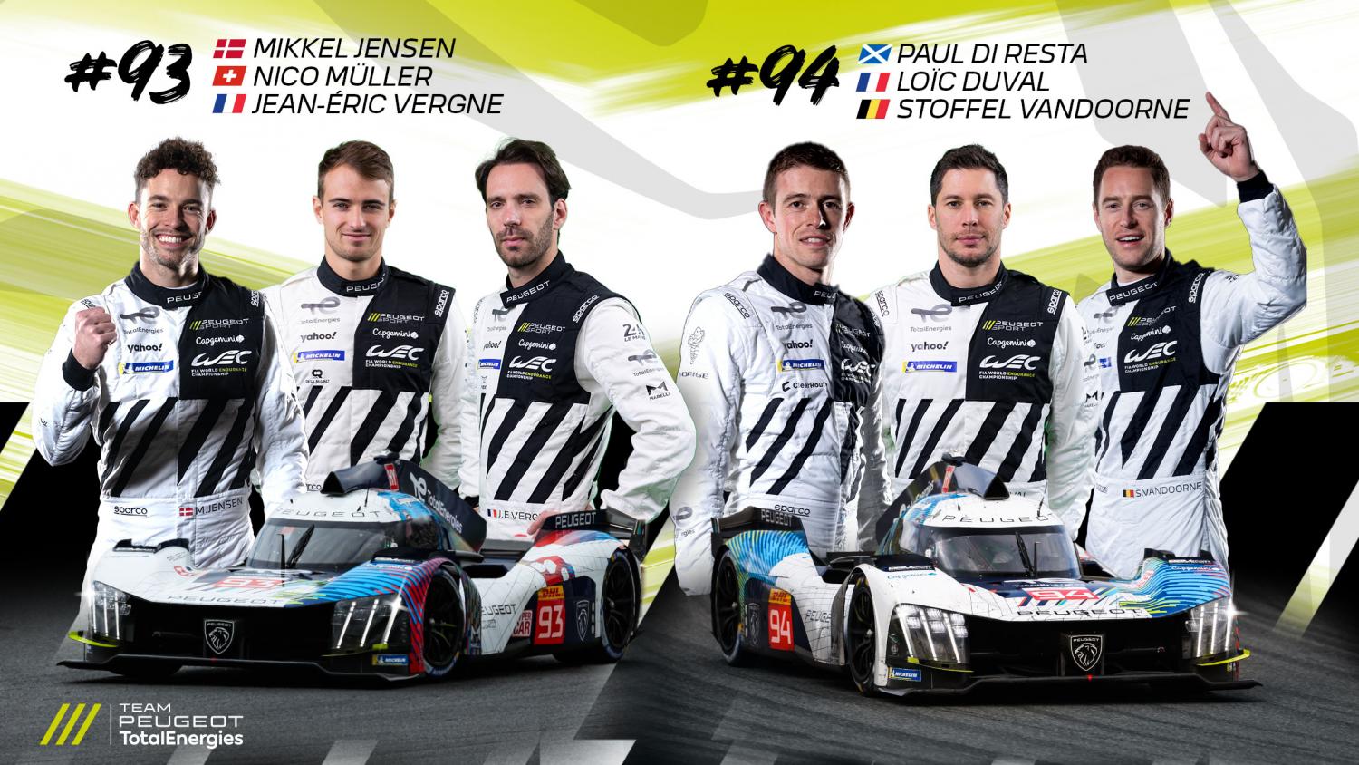 Team Peugeot TotalEnergies shuffles driver pack for 2024