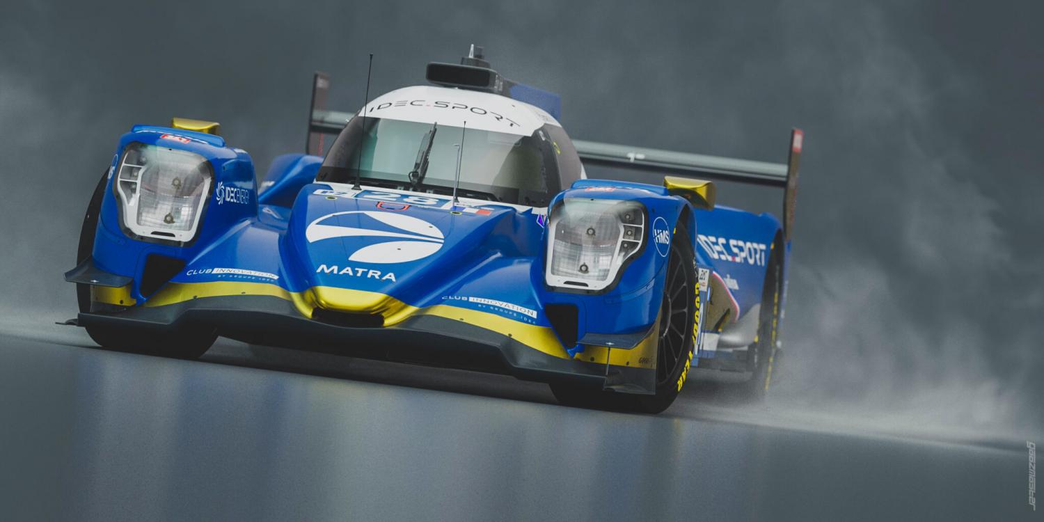 Découvrez l’Oreca 07 d’Idec Sport aux couleurs de Matra