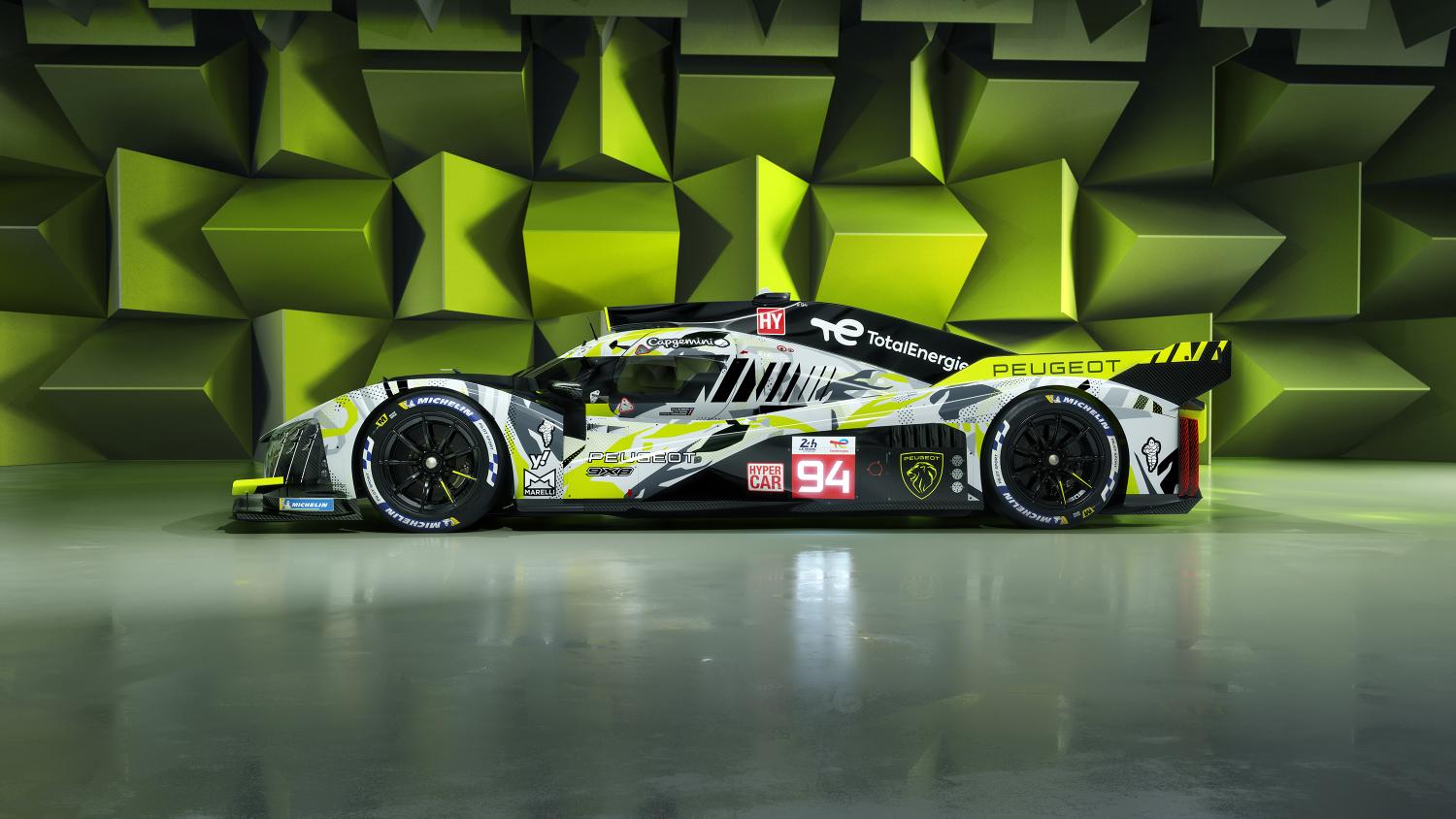 Team Peugeot TotalEnergies unveils the Peugeot 9X8 2024