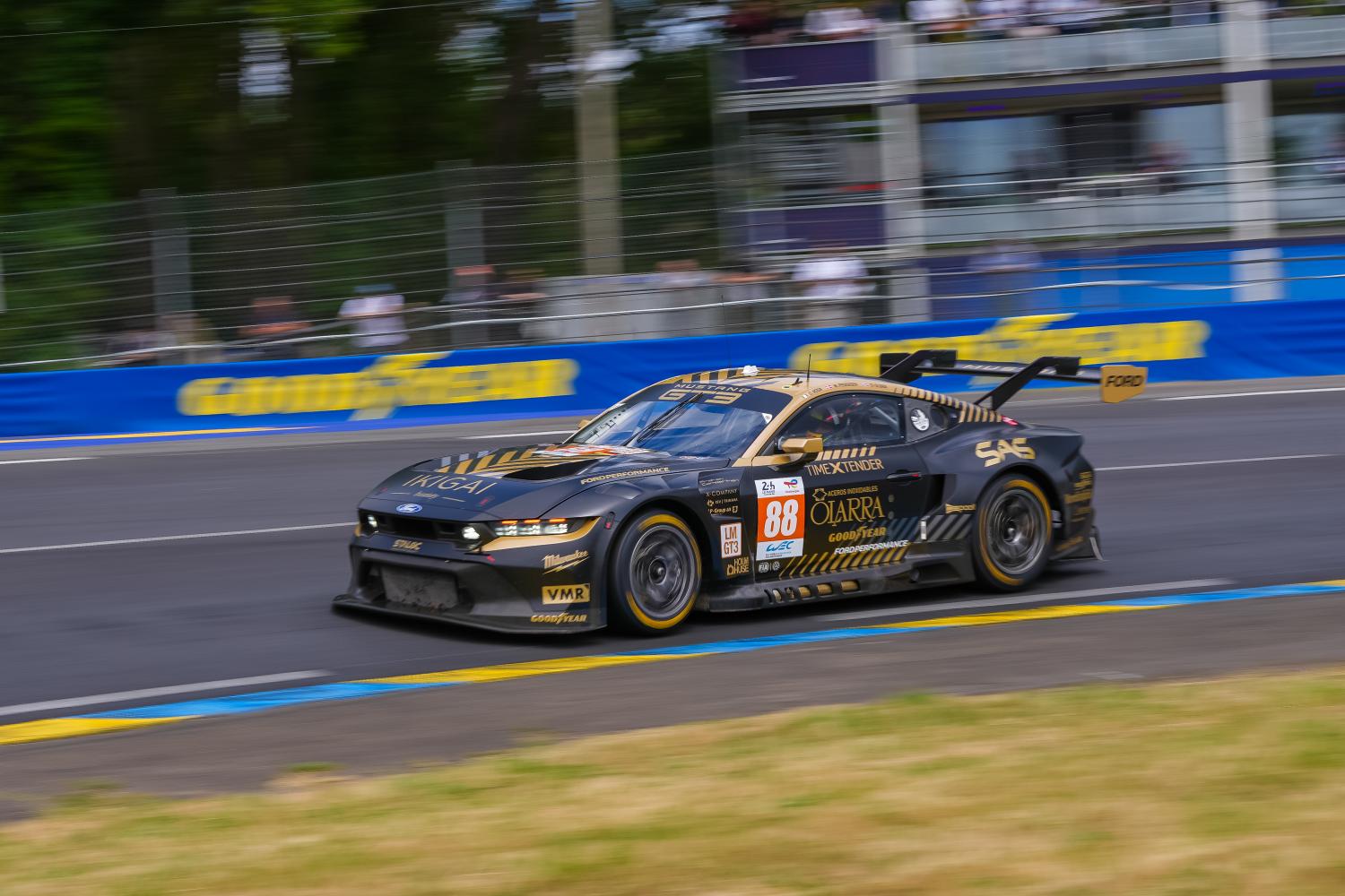 A podium finish for the Ford Mustang GT3 on its debut at the 2024 24 Hours of Le Mans