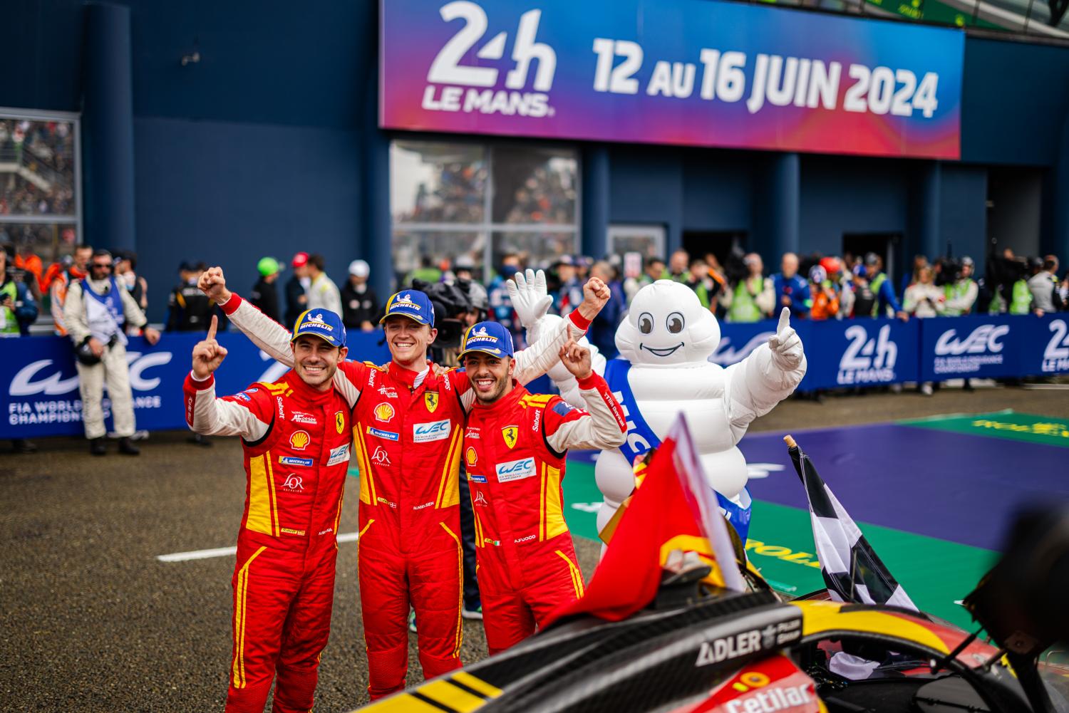 Antonio Fuoco, Miguel Molina and Nicklas Nielsen talk victory
