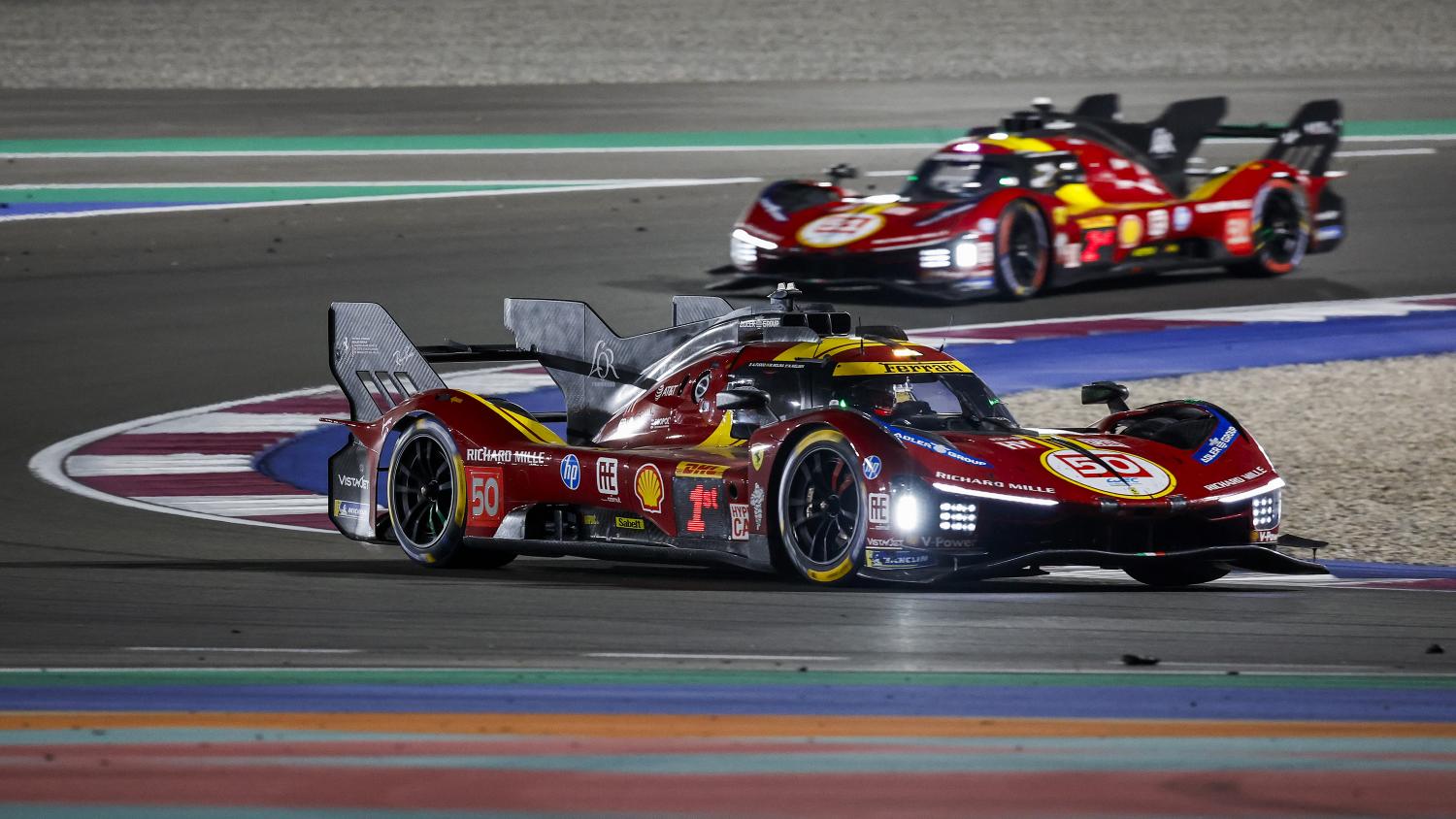 FIA WEC – Historic 1-2-3 for Ferrari at Qatar 1812km