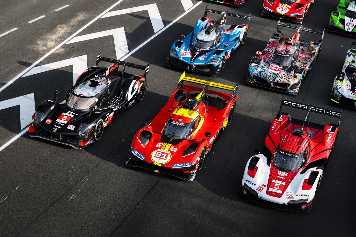 Toyota Tops, Ferrari Close Behind in Le Mans 2025 Test Day Afternoon Despite Three Red Flags | ScuderiaFans.com