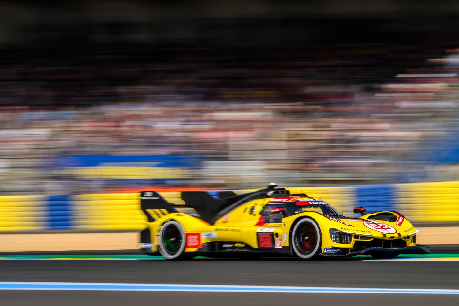 AF Corse throw down the gauntlet on Test Day opener