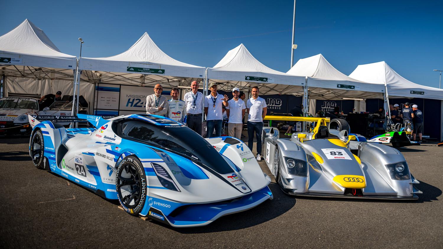 H24 et Audi R8 : technologie visionnaire