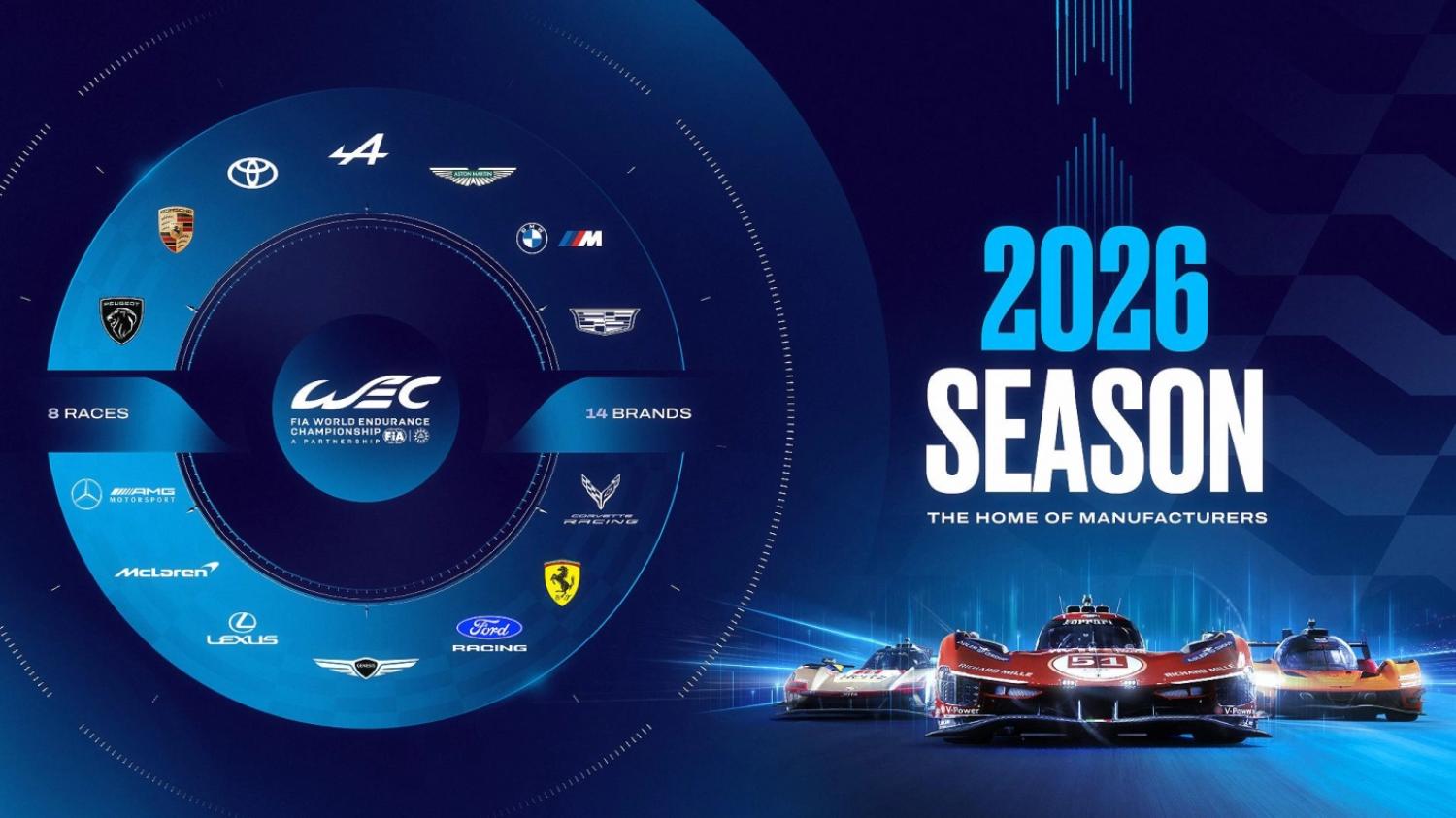 FIA WEC 2026 entry list revealed