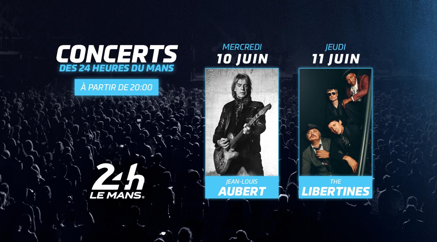 Jean-Louis Aubert, The Libertines : 2 soirées de concerts exceptionnels mercredi et jeudi!