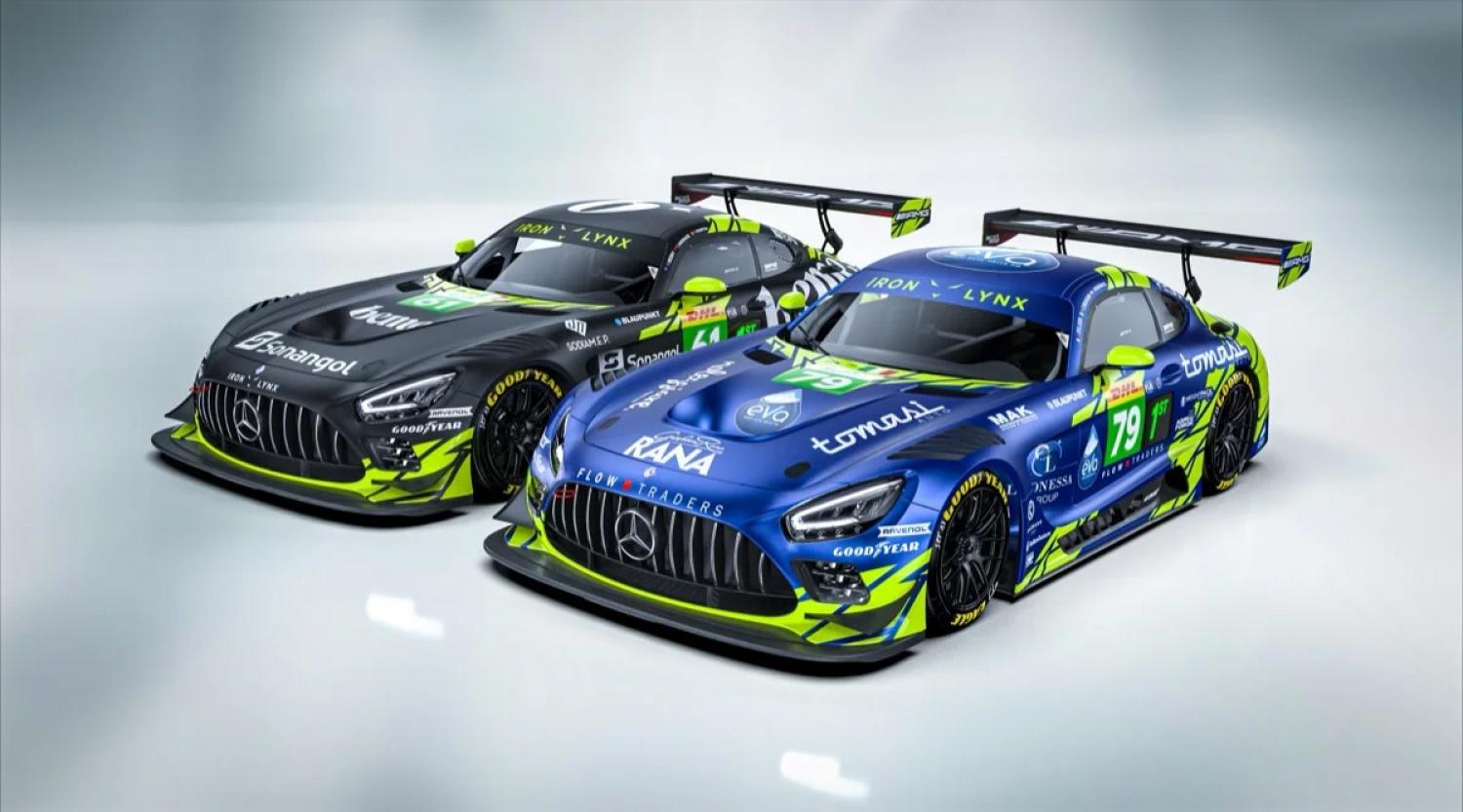 Iron Lynx dévoile la livrée de ses Mercedes-AMG LMGT3