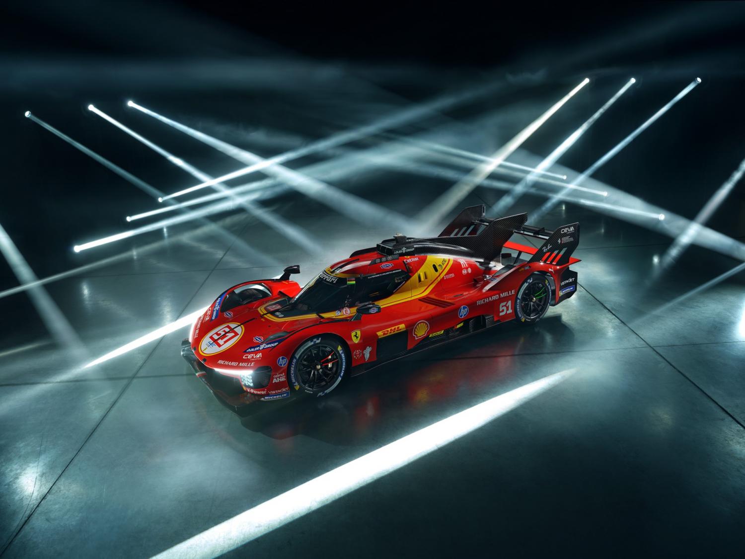 Ferrari reveals 499P livery for 2026