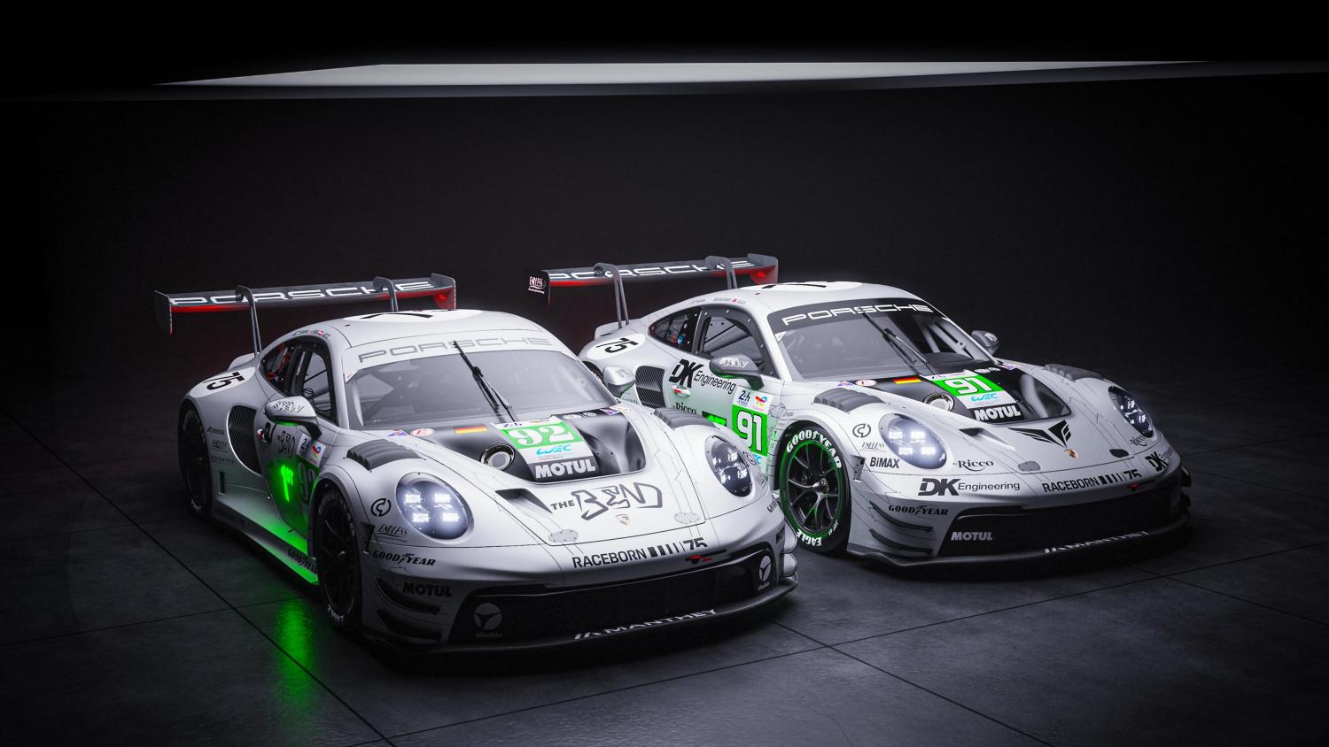 The Porsche 911 GT3 Rs commemorate Porsche’s 1951 victory at the 2026 24 Hours of Le Mans