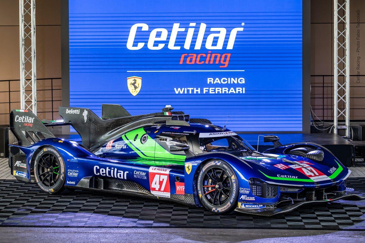 La livrée de la Ferrari 499P de Cetilar Racing pour l’Asian Le Mans Series dévoilée