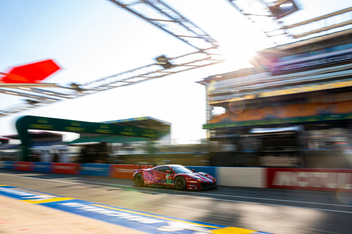 #82 RISI COMPETIZIONE (USA) FERRARI 488 GTE EVO LM GTE PRO OLIVIER PLA (FRA) SEBASTIEN BOURDAIS (FRA) JULES GOUNON (FRA)