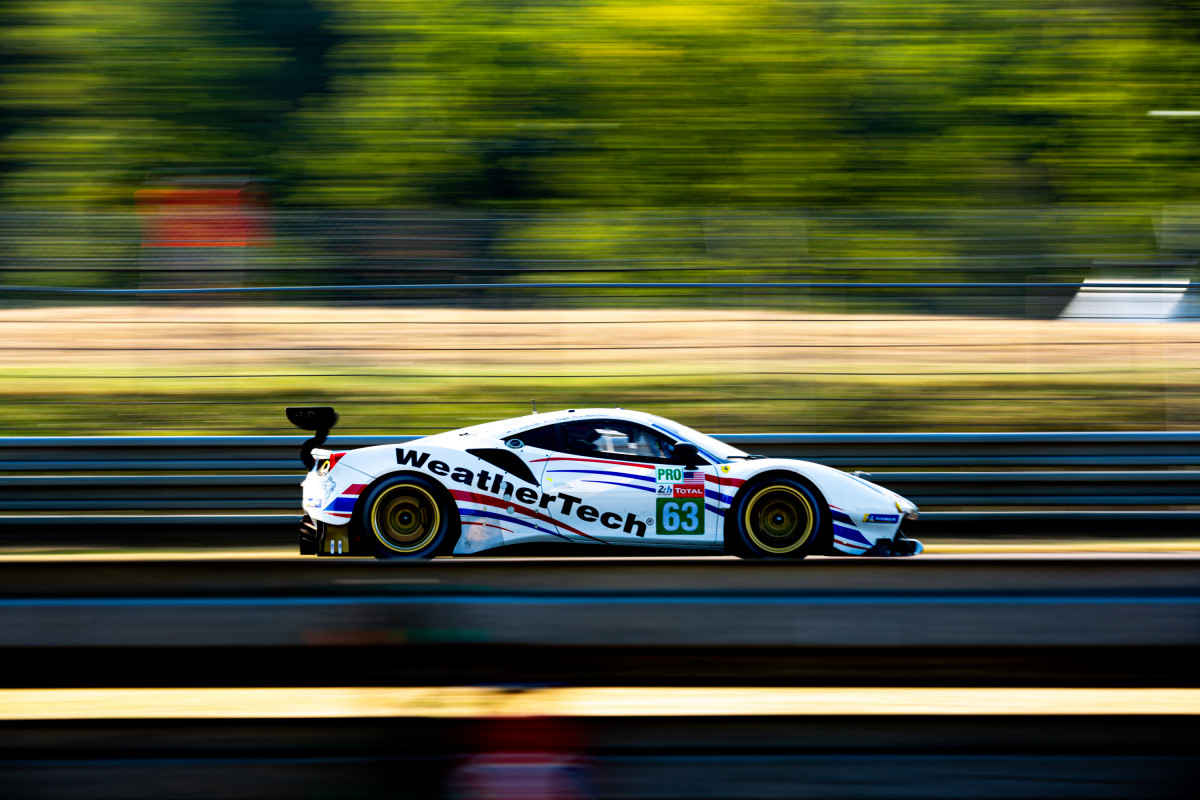 #63 WEATHERTECH RACING (USA) FERRARI 488 GTE EVO LM GTE PRO COOPER MACNEIL (USA) TONI VILANDER (FIN) JEFFREY SEGAL (USA)