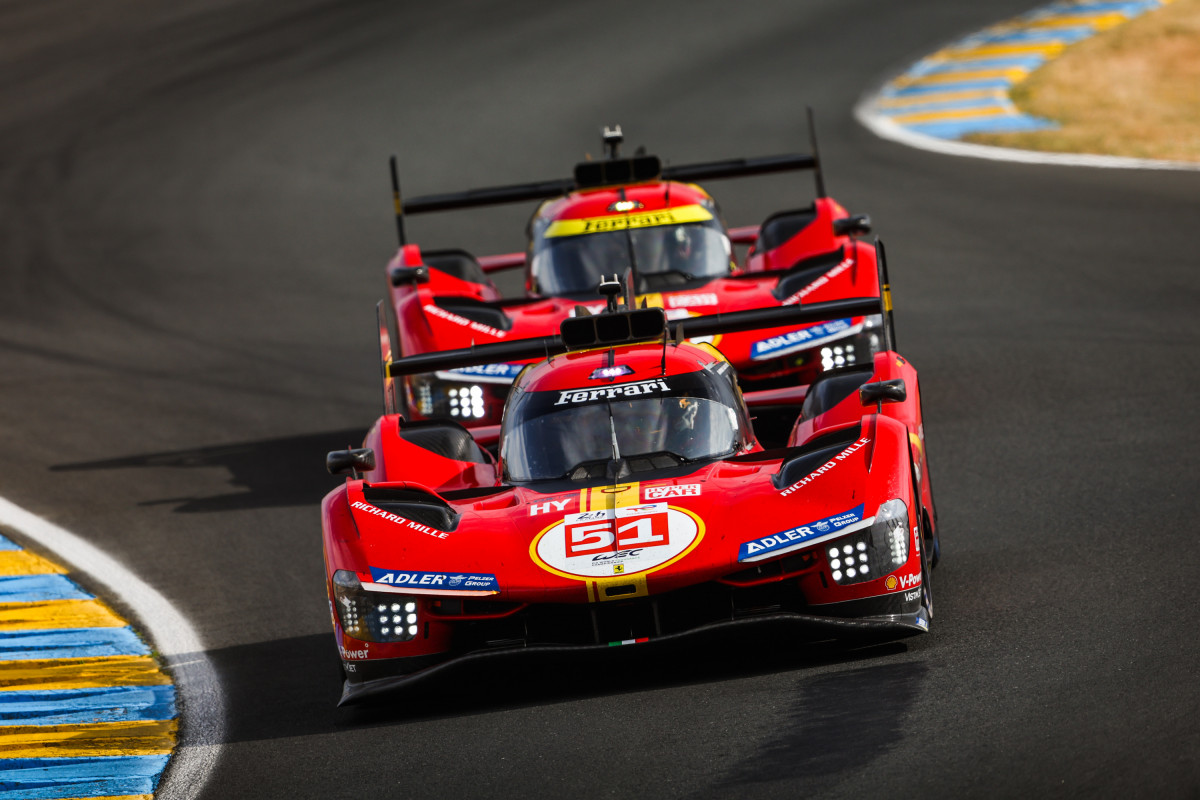 The Rosso Corsa drew attention whenever it hit the track...