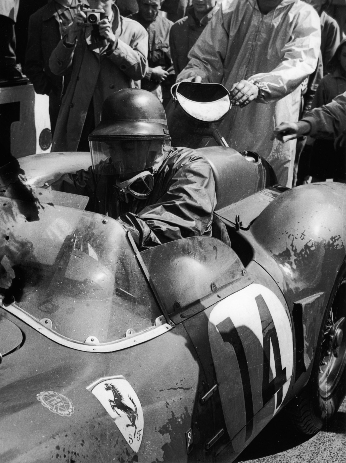 Quite an original helmet.