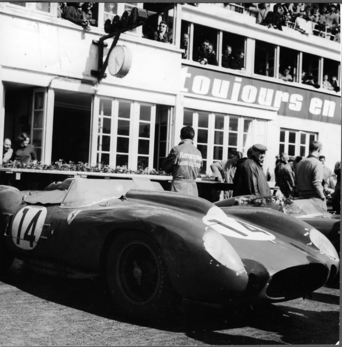 Ferrari begins its ultimately unsuccessful campaign at Le Mans. Out of 10 Testa Rossas entered, only three crossed the finish line.