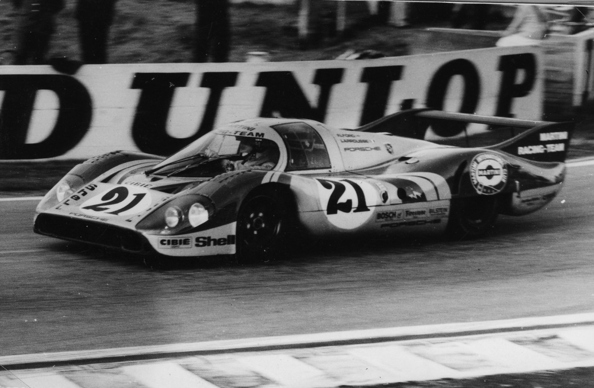 As surprising as it may seem, the long version 917 LH never found much success at Le Mans, with only one crossing the finish line in two runnings!