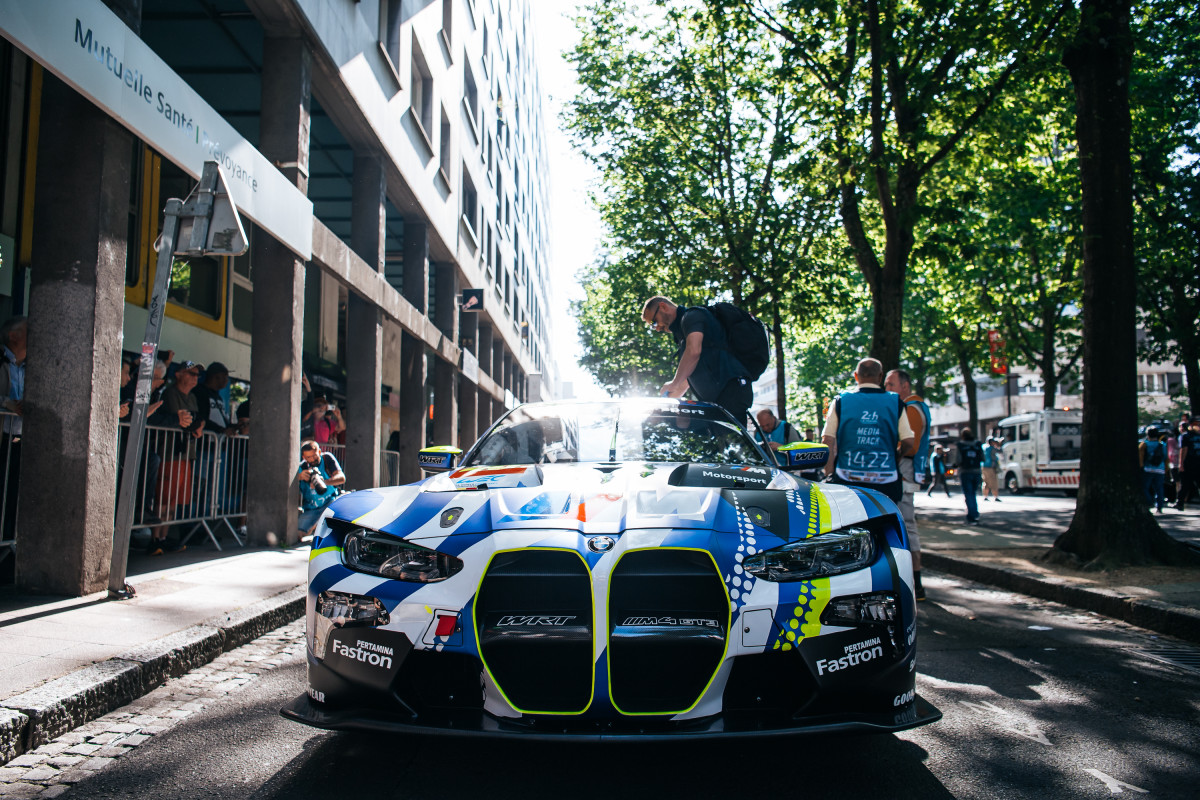 La BMW M4 LMGT3 fera elle aussi ses débuts aux 24 Heures du Mans. Pour l'instant, l'équipage de la #46 figure en quatrième position du championnat.