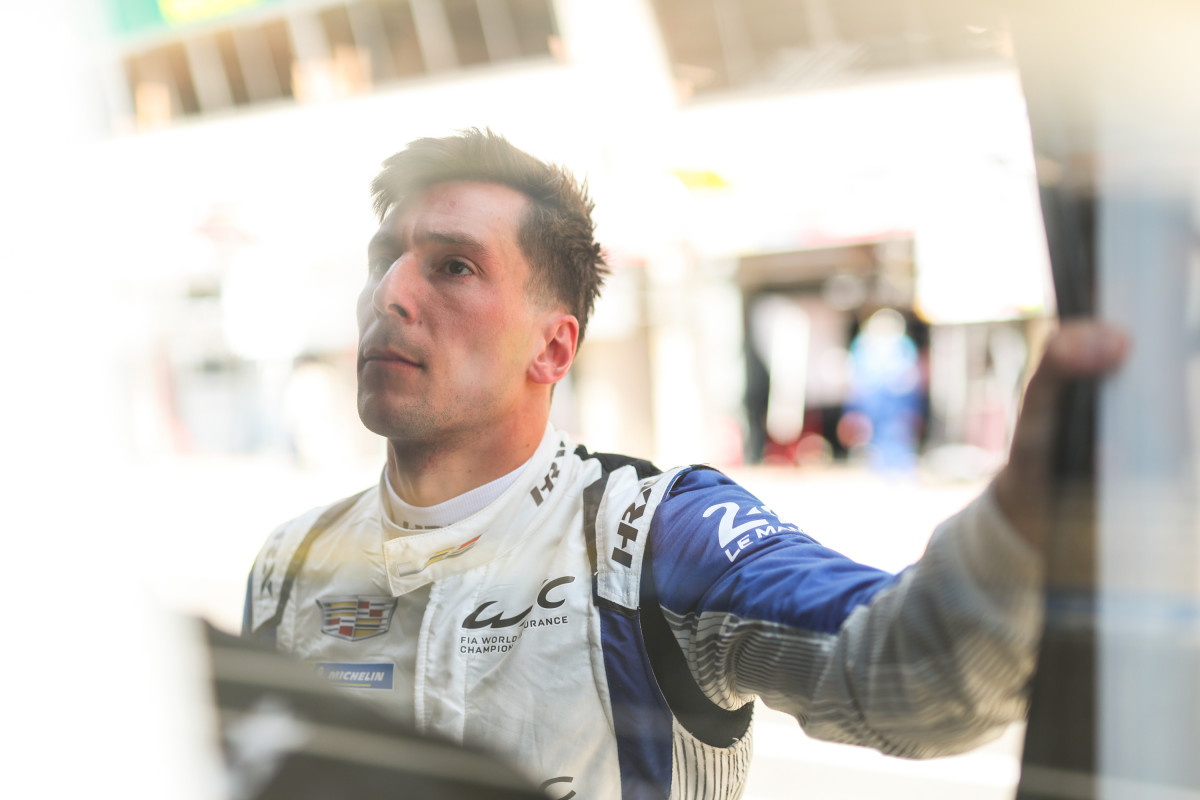 British driver Alex Lynn, in the blue #2, won LMGTE Pro at the 2020 24 Hours with Aston Martin, and is now heading into his eighth running of Le Mans.