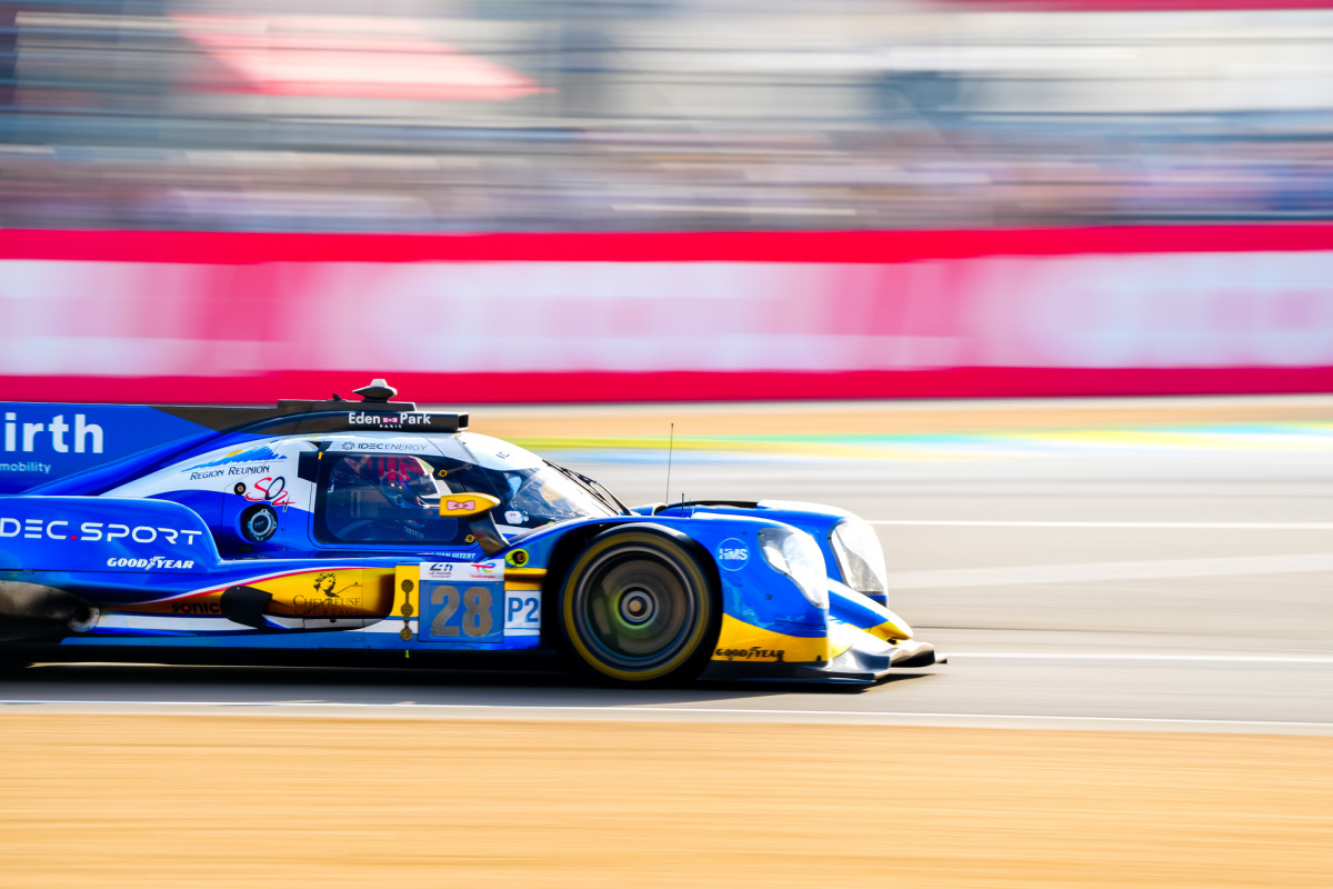L'Oreca 07-Gibson #28 d'IDEC Sport s'est classée troisième de la catégorie LMP2 des 24 Heures du Mans 2024. La voiture était pilotée par Paul Lafargue, Job Van Uitert et Reshad De Gerus.