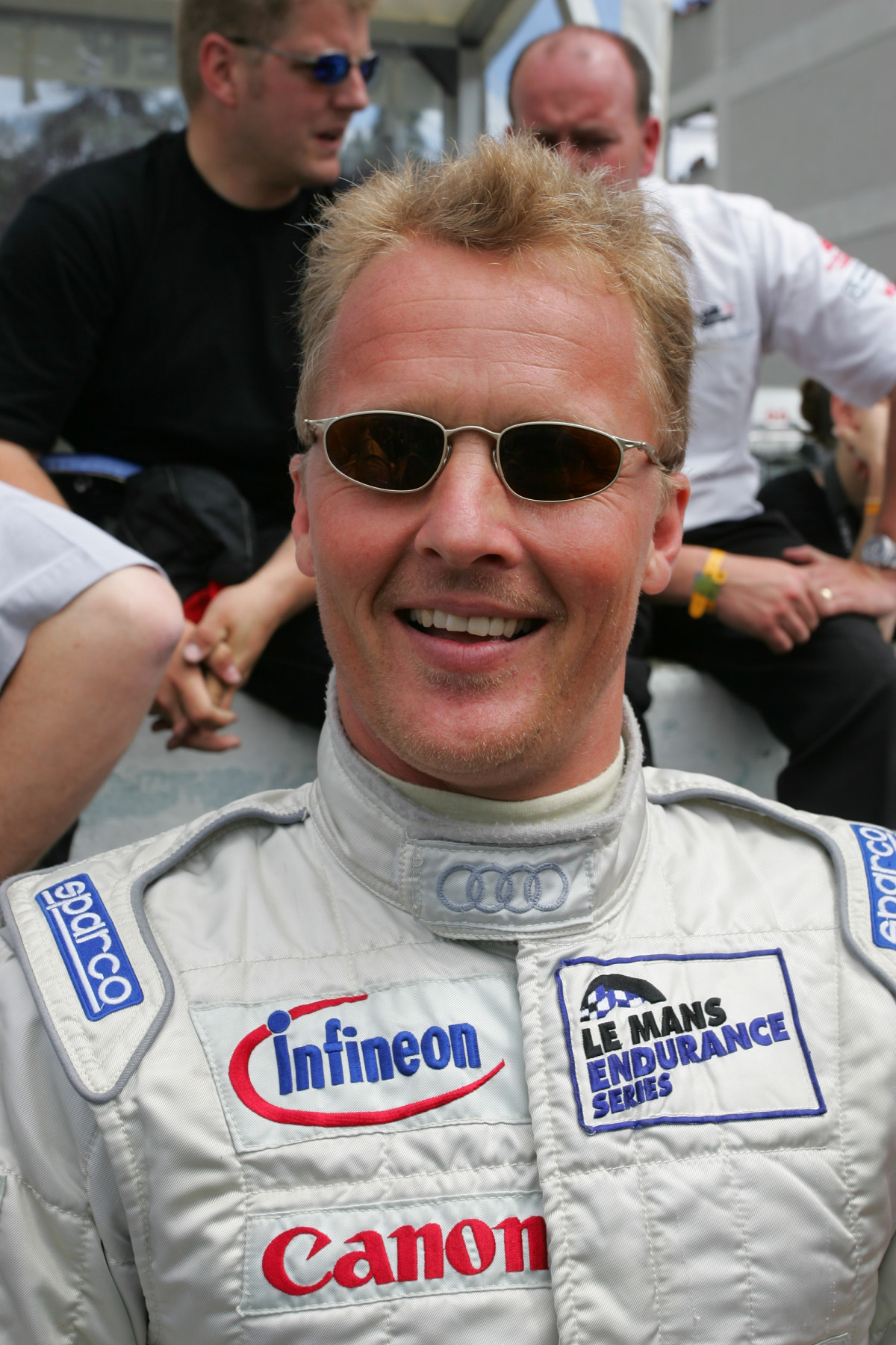Johnny Herbert at the 2004 24 Hours of Le Mans.