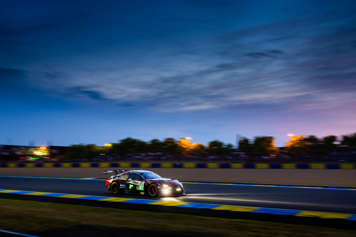 La Lexus RC F LMGT3 #87 d'Akkodis ASP Team s'est rappelée au bon souvenir de la Journée Test en dominant la catégorie LMGT3.