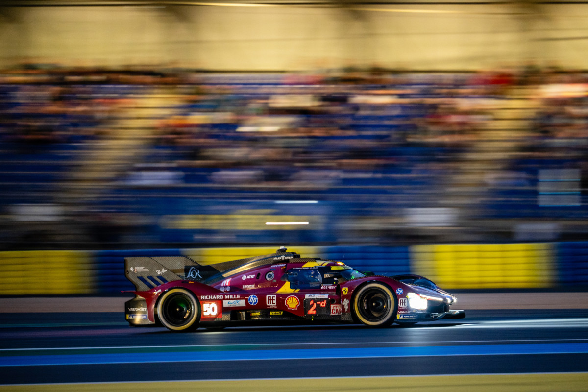Hunting down the #83 Ferrari