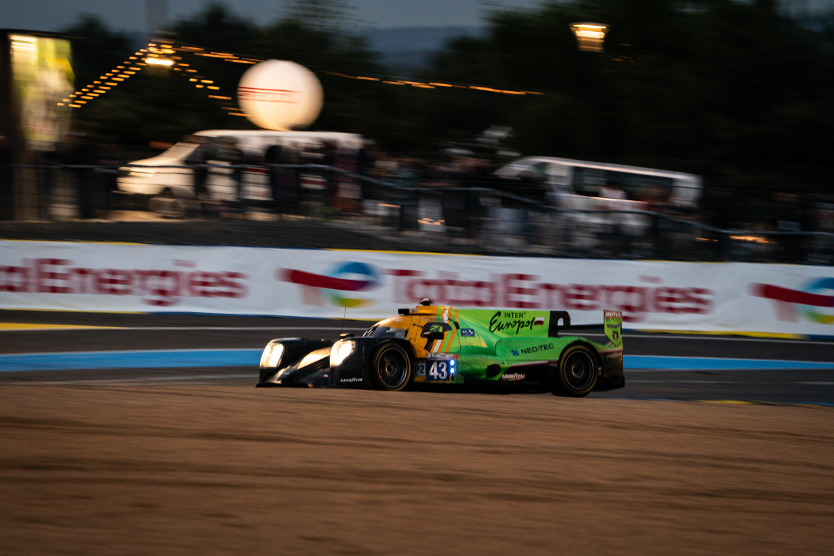 Battered and bruised - but leading LMP2 - Inter Europol Competition