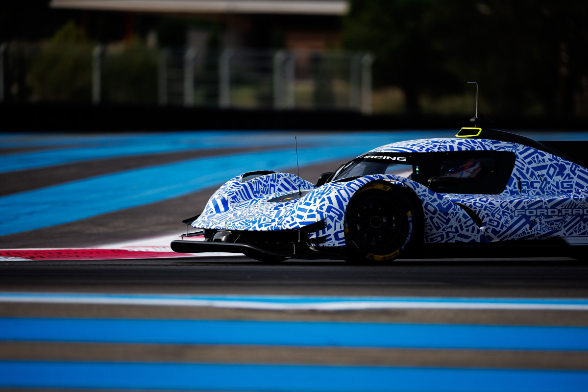 Si l'Hypercar de Ford n'a pas encore de nom, son compteur affiche déjà plus de 1000 kilomètres d'essais. 

©Ford Racing