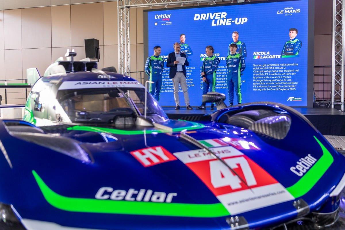 En Asian Le Mans Series 2026/2027, la Ferrari 499P de Cetilar Racing sera confiée à Antonio Fuoco, Roberto Lacorte et Nicola Lacorte.
©Cetilar Racing/Fabio Taccola